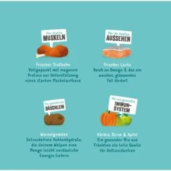 Edgard & Cooper Junior Lachs & Truthahn -Trixie Verkaufsgeschäft edgard und cooper junior lachs und truthahn 3