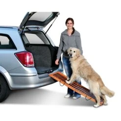 Karlie Hunderampe Holz Klappbar -Trixie Verkaufsgeschäft karlie hunderampe aus holz anwendung hund