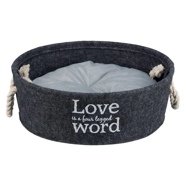 Trixie Filzschlafplatz Lian In Grau 3 Trixie Filzschlafplatz Lian In Grau