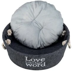 Trixie Filzschlafplatz Lian In Grau 9 Trixie Filzschlafplatz Lian In Grau -Trixie Verkaufsgeschäft trixie bett lian 4