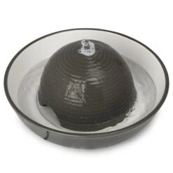 Trixie Trinkbrunnen Keramik Vital Flow 1,5 L, Grau/weiß -Trixie Verkaufsgeschäft trixie trinkbrunnen keramik vital flow 1 5 l grau weiss 3