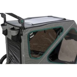 Trixie Fahrrad-Anhänger Grau/Salbei -Trixie Verkaufsgeschäft trixie fahrradanhaenger 7