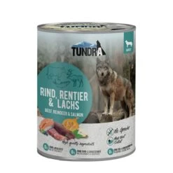 Tundra Dog Rind, Rentier Und Lachs