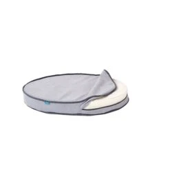 ZooRoyal Orthopädisches Hundekissen Elias Rund Grau -Trixie Verkaufsgeschäft zooroyal hundekissen elias rund grau 3