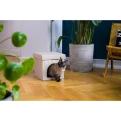 ZooRoyal Faltbare Kuschelhöhle Louisa 18 ZooRoyal Faltbare Kuschelhöhle Louisa -Trixie Verkaufsgeschäft zooroyal kuschelhohle louisa beige 6